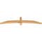 Ekena Millwork Bellingham Timber Gable Bracket, Western Red Cedar, 72"W x 15"H x 3 1/2"D x 3 1/2"F, 5/12 Pitch GBW072X15X0404BEL00SWR - alternate 5
